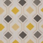 Mosaic in Ochre by Fryetts Fabrics