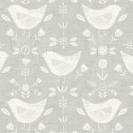 Narvik in Grey by Fryetts Fabrics