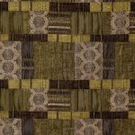 Prague in Olive by Fryetts Fabrics