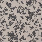 Sakura in Dove by Fryetts Fabrics