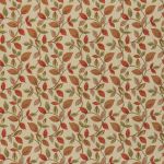 Vercelli in Burnt Orange by Fryetts Fabrics