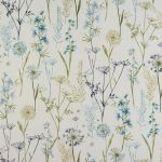 Wild Flower in Teal by Fryetts Fabrics