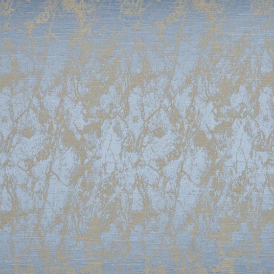 Adelina Curtain Fabric in Coastal Blue