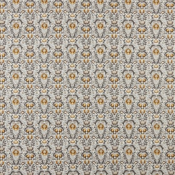 Winslow Curtain Fabric in Ochre