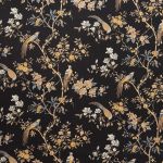 Orientalis in Jet by iLiv Fabrics