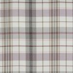Nevis Check in Heather by Fryetts Fabrics