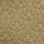 Roquefort in Ochre by Fryetts Fabrics