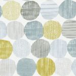 Stepping Stones in Mineral by Studio G Fabric