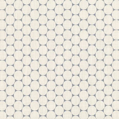 Enso V3222 Curtain Fabric in Chalk Cinder 02