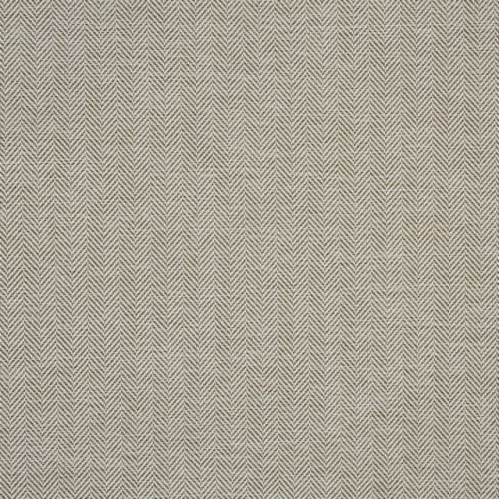 Herringbone Curtain Fabric in Cocoa