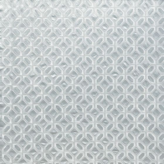 Structure Curtain Fabric in Quartz