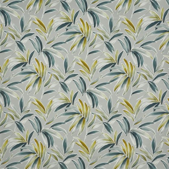 Ventura Curtain Fabric in Chartreuse