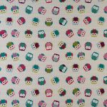 Owls in Multi by Fryetts Fabrics