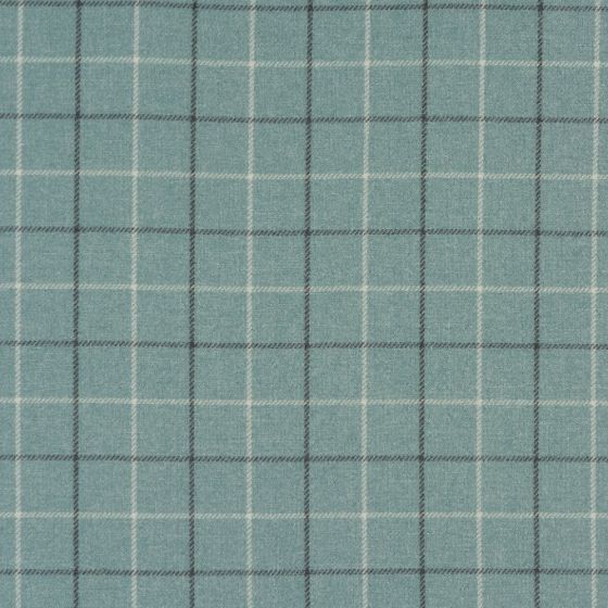 Bamburgh Curtain Fabric in Duckegg
