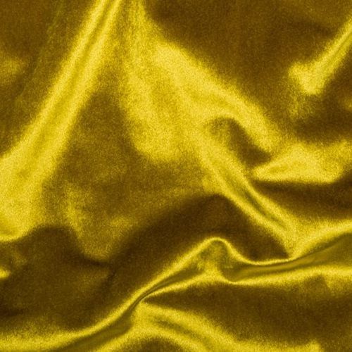 Glamour Ochre Velvet 1.3 Mtr Roll End