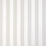 Ascot Stripe in White by Fryetts Fabrics