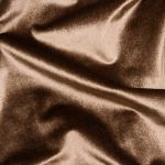 Glamour Velvet in Latte by Fryetts Fabrics