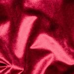 Glamour Velvet in Rosso by Fryetts Fabrics