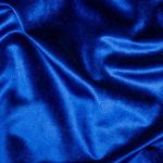 Glamour Velvet in Royal by Fryetts Fabrics