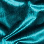 Glamour Velvet in Teal by Fryetts Fabrics