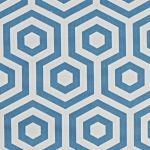 Hex in Azure by Prestigious Textiles