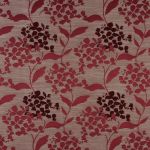 Hydrangea in Cranberry by Prestigious Textiles
