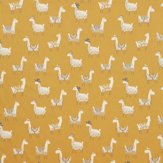 Alpaca Curtain Fabric in Quince