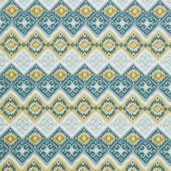 Navajo Curtain Fabric in Dusk