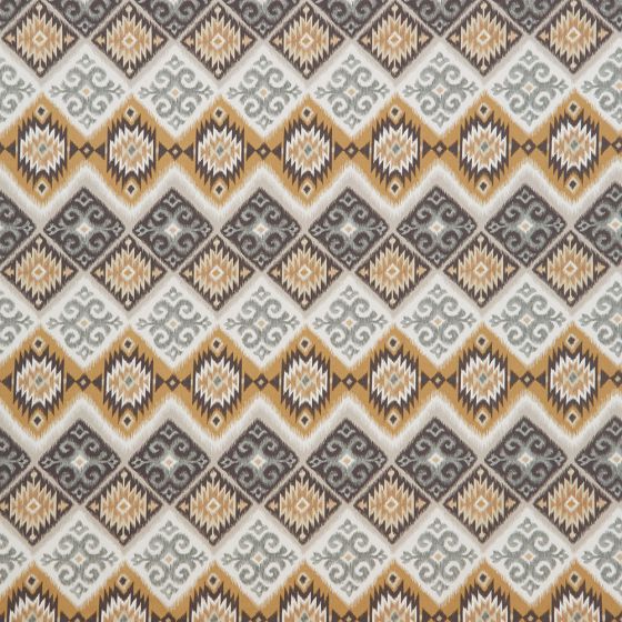 Navajo Curtain Fabric in Tamarind