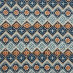 Navajo in Teal by iLiv Fabrics