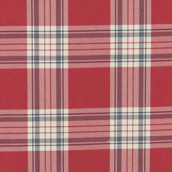 Glenmore Curtain Fabric in Flannel