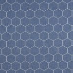 Beehive in Denim by Beaumont Textiles