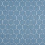 Beehive in Sky Blue by Beaumont Textiles