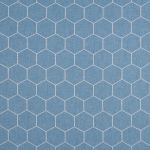 Beehive in Sky Blue by Beaumont Textiles
