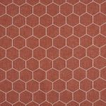 Beehive in Terracotta by Beaumont Textiles