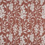 Flora in Terracotta by Beaumont Textiles