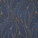 Highclere in Midnight by Beaumont Textiles