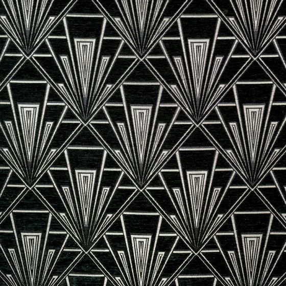 Gatsby Curtain Fabric in Erte