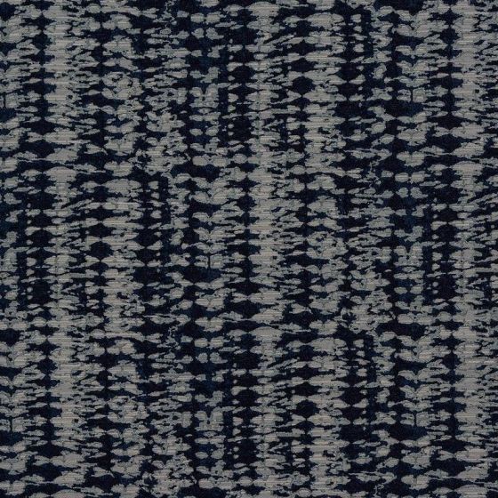 Kotomi Curtain Fabric in Indigo