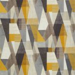 ​Pythagorum in Graphite Gold by Harlequin Fabrics