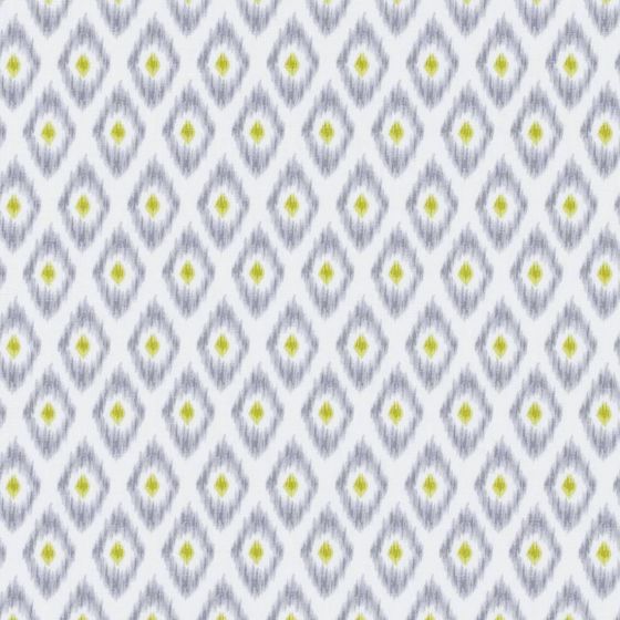 Zora Curtain Fabric in Smoke