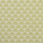 Zellige in Chartreuse by Clarke and Clarke