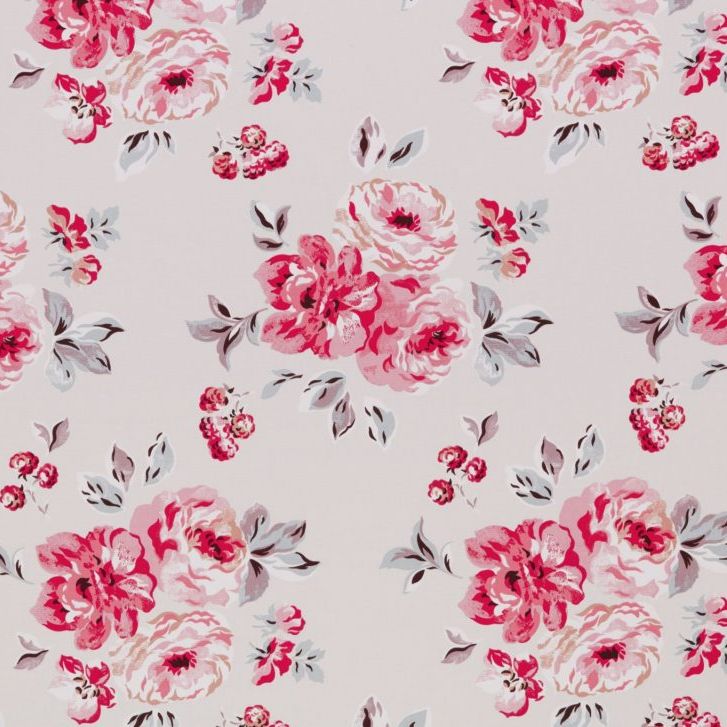 Brampton Bunch in Raspberry by Cath Kidston | Curtain Fabric Store