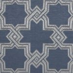Inca in Denim by Beaumont Textiles