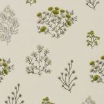 Floris in Chartreuse by Clarke and Clarke