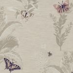 Monarch in Blush Damson by Clarke and Clarke