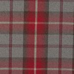 Balmoral in Cherry by Fryetts Fabrics