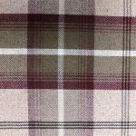 Balmoral in Mulberry by Fryetts Fabrics