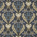 Acanthus in Navy by iLiv Fabrics