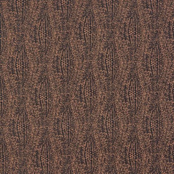 Babylon Curtain Fabric in Copper